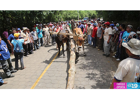 Pueblo de Masaya participa en tradición del Palo Lucio