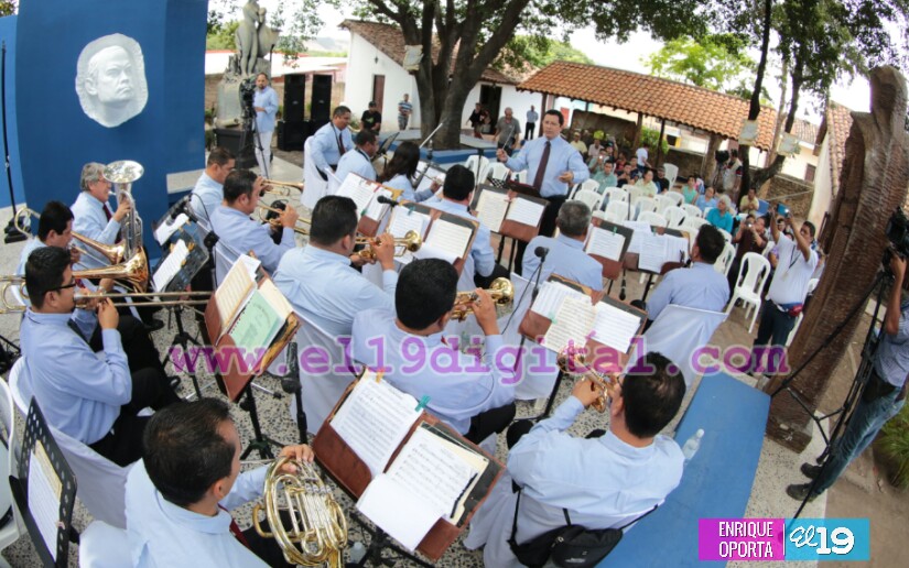 Orquesta Municipal de Managua en magistral presentación en Ciudad Darío
