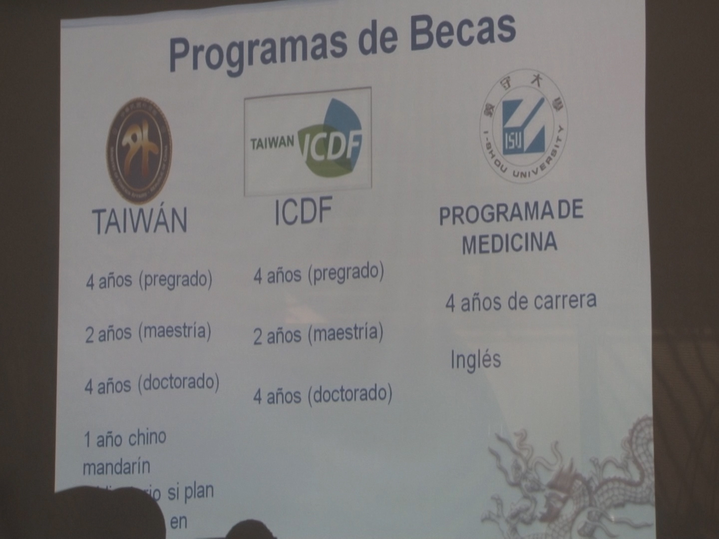 Embajada de Taiwán abre convocatoria a becas de estudios universitarios