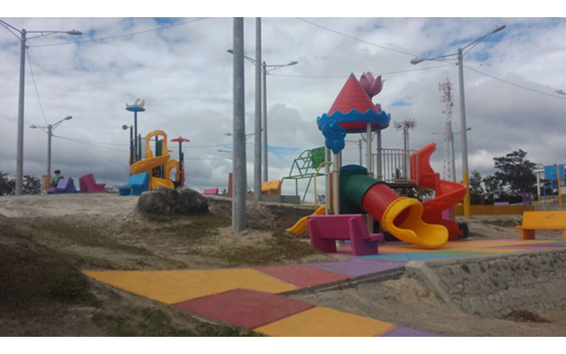 Concluye construcción de Parque en San José de Cusmapa