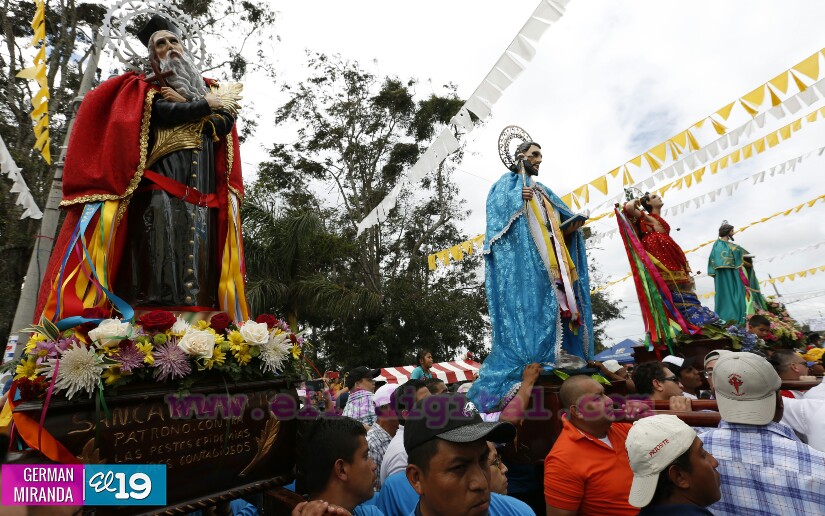 Fervor popular y cultura sobresalen en festividades de San Sebastián en Diriamba