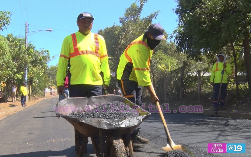 Calles para el pueblo llevará bienestar a familias de 72 barrios de Managua 