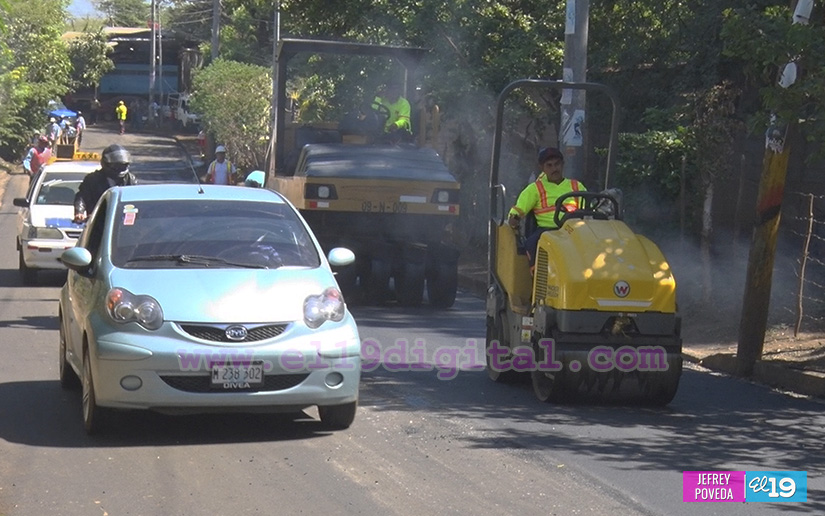 Calles para el pueblo llevará bienestar a familias de 72 barrios de Managua 
