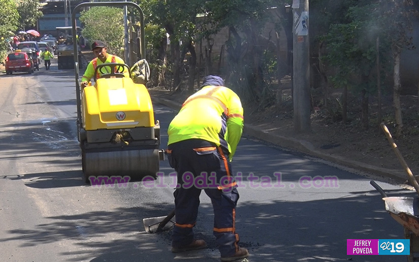 Calles para el pueblo llevará bienestar a familias de 72 barrios de Managua 
