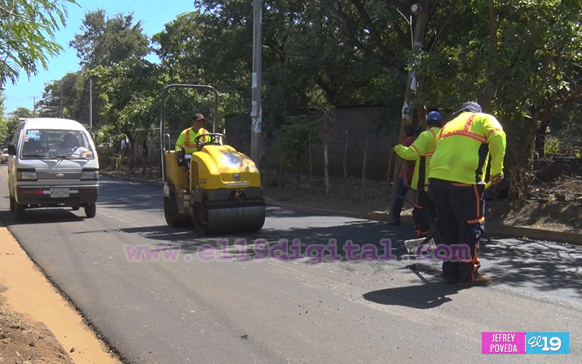 Calles para el pueblo llevará bienestar a familias de 72 barrios de Managua 