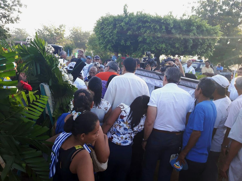 Dan último adiós a Argelio Córdoba, el legendario mánager del béisbol nicaragüense