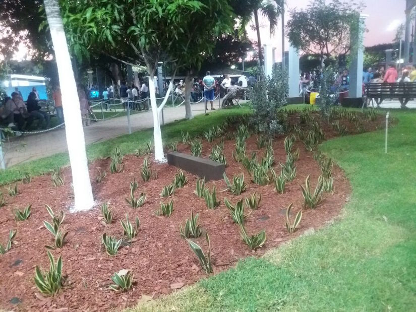 Rivas realiza importante inversión en modernización del Parque Central