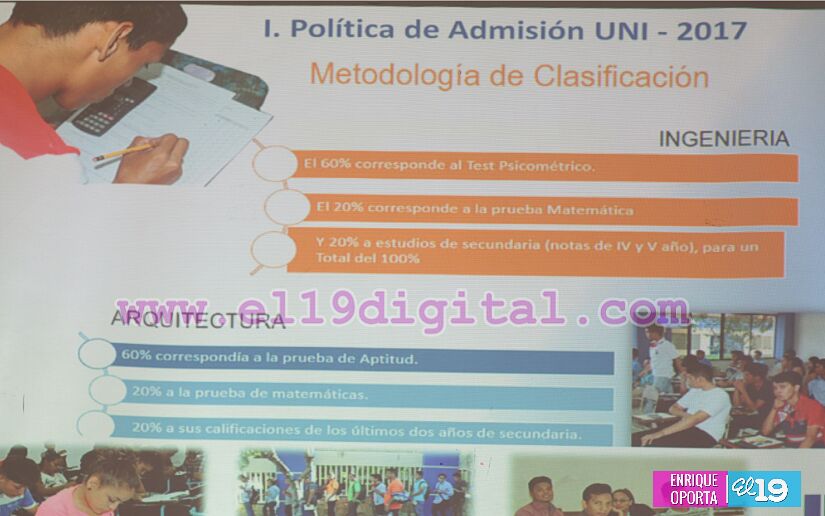 1 mil 400 nuevos estudiantes ingresarán a la UNI 
