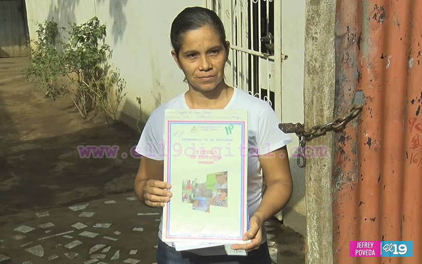 Seguridad jurídica para familias del barrio Marvin Marín y Los Cachorros