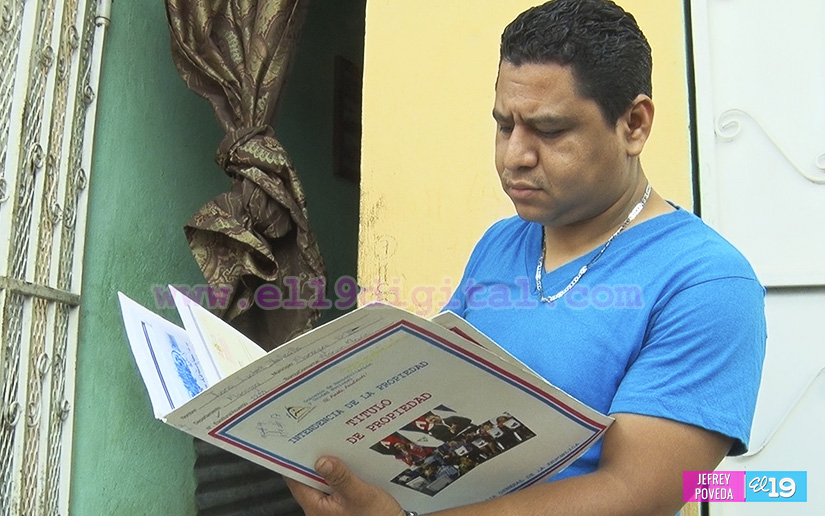 Seguridad jurídica para familias del barrio Marvin Marín y Los Cachorros