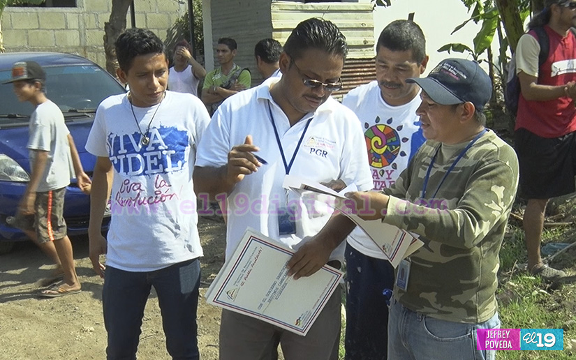 Seguridad jurídica para familias del barrio Marvin Marín y Los Cachorros