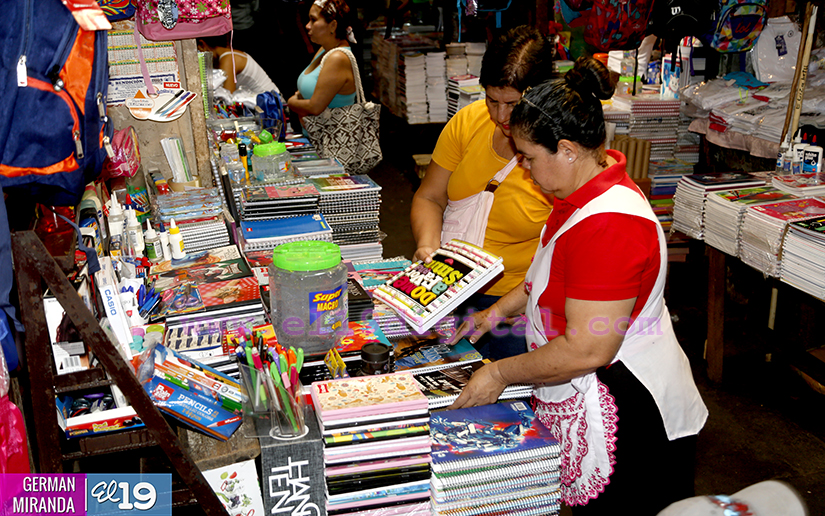 Ventas de útiles escolares se incrementan 