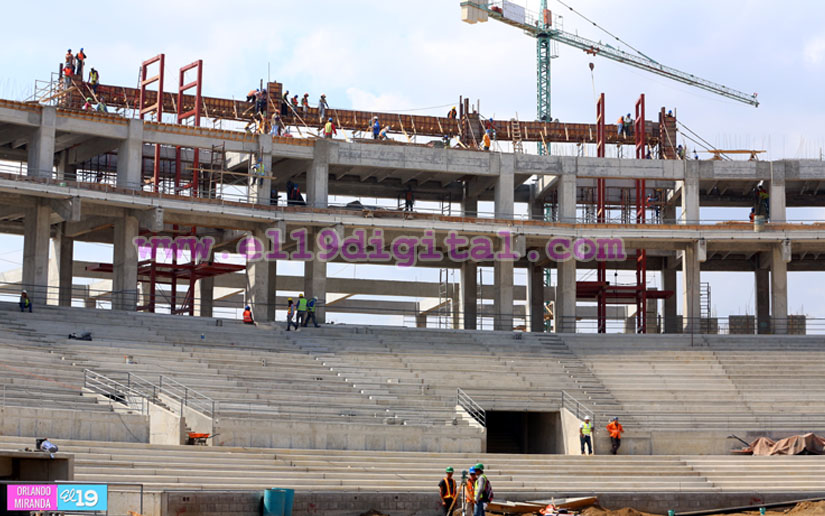 Denis Martínez destaca avances en construcción del nuevo Estadio Nacional de Béisbol