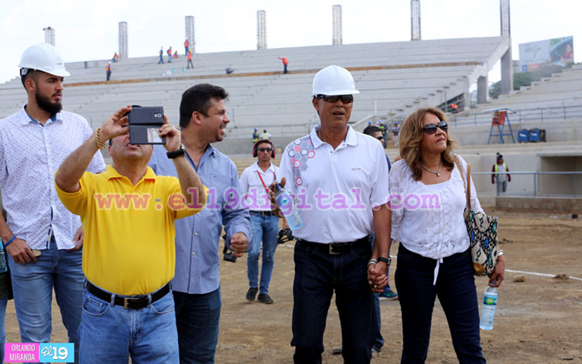 Denis Martínez destaca avances en construcción del nuevo Estadio Nacional de Béisbol