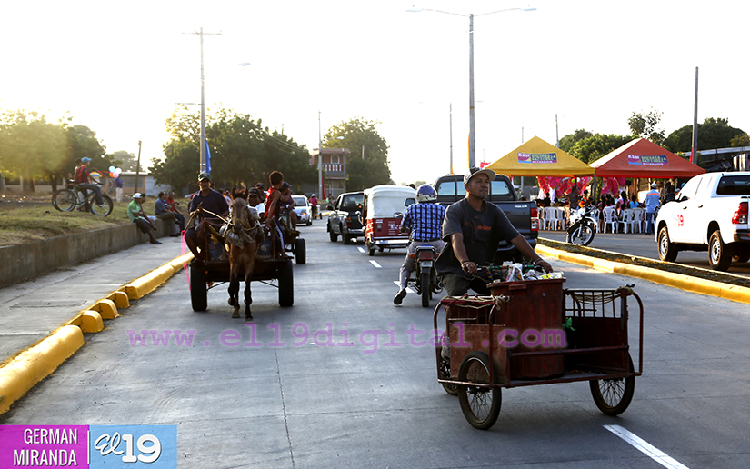 Capitalinos celebran importante ampliación de Pista Larreynaga
