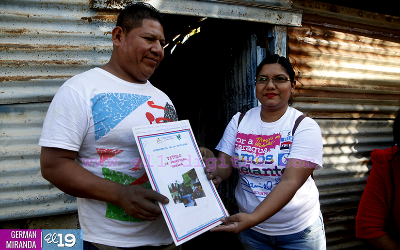Tranquilidad y seguridad llega a familias del distrito V 