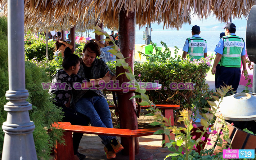 Familias destacan seguridad permanente en el Puerto Salvador Allende 