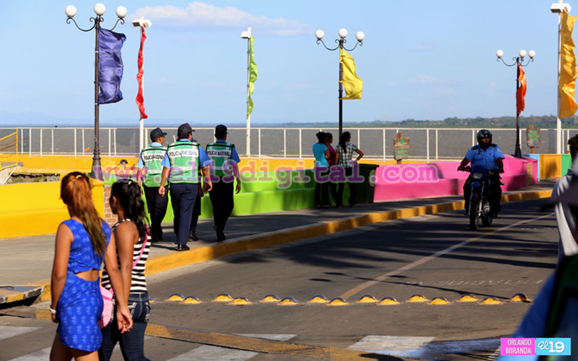 Familias destacan seguridad permanente en el Puerto Salvador Allende 