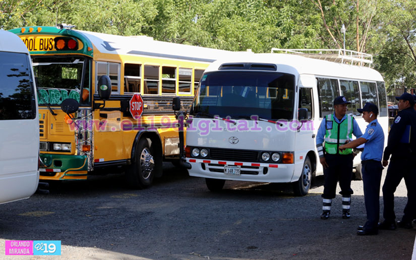 Inició inspección mecánica al transporte escolar