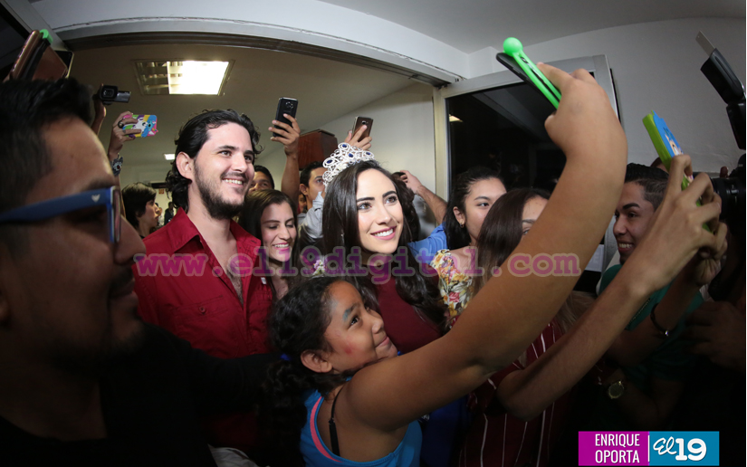 Nicaragua recibe a su reina Marina Jacoby
