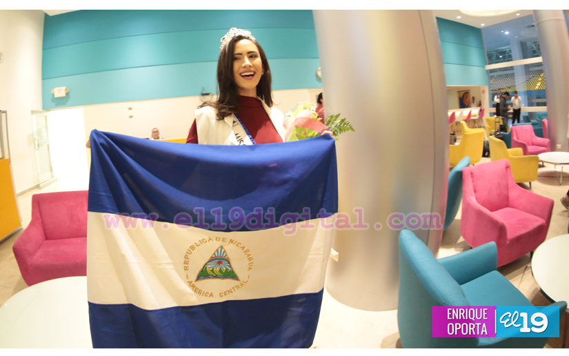 Nicaragua recibe a su reina Marina Jacoby