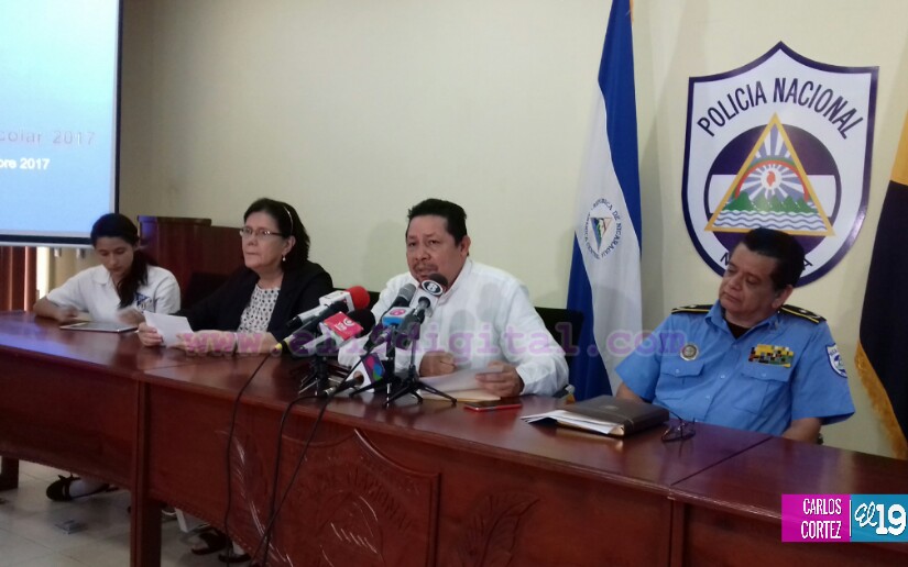 Policía Nacional y autoridades educativas presentan el Plan de Seguridad Escolar 2017