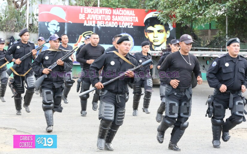 Preparación de las Fuerzas Policiales garantiza la seguridad de las familias