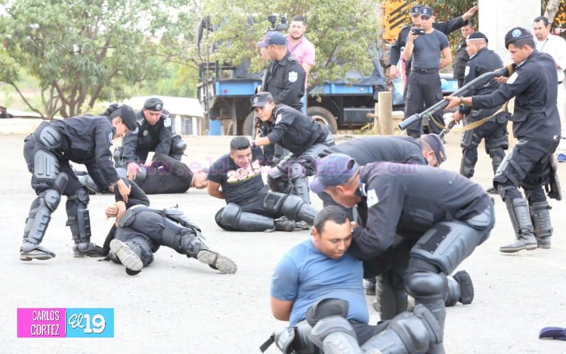 Preparación de las Fuerzas Policiales garantiza la seguridad de las familias