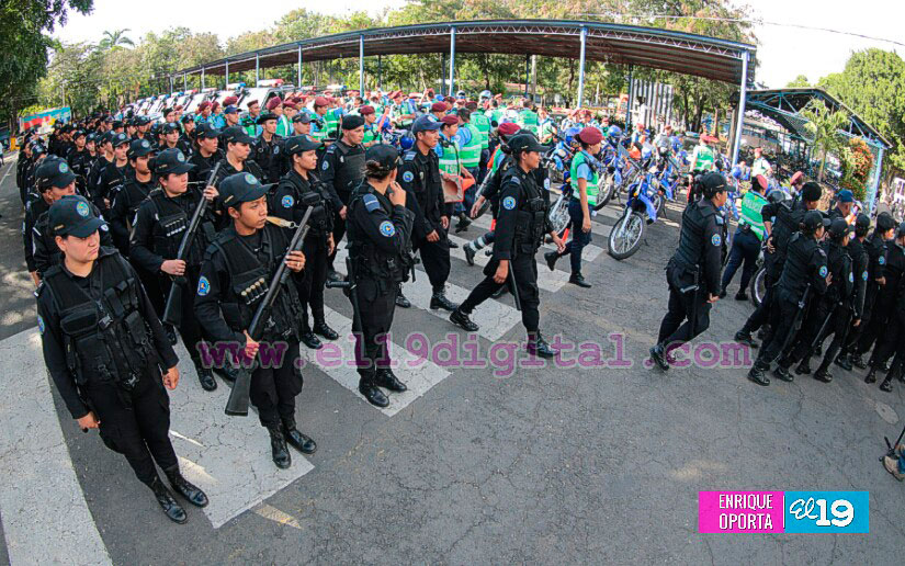 Policía Nacional inicia Plan de Reforzamiento de la Seguridad Ciudadana en Managua