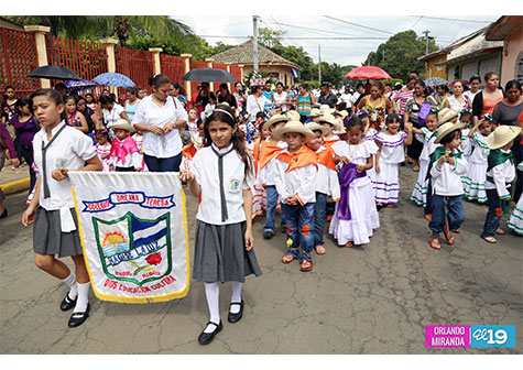 Nindirí inicia actividades de las Fiestas Patrias