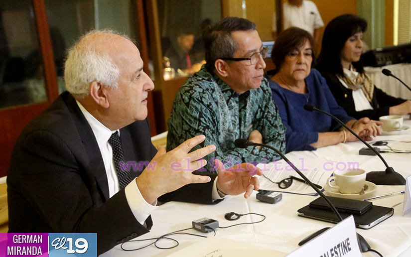 Destacan apoyo permanente de Nicaragua a lucha soberana de Palestina
