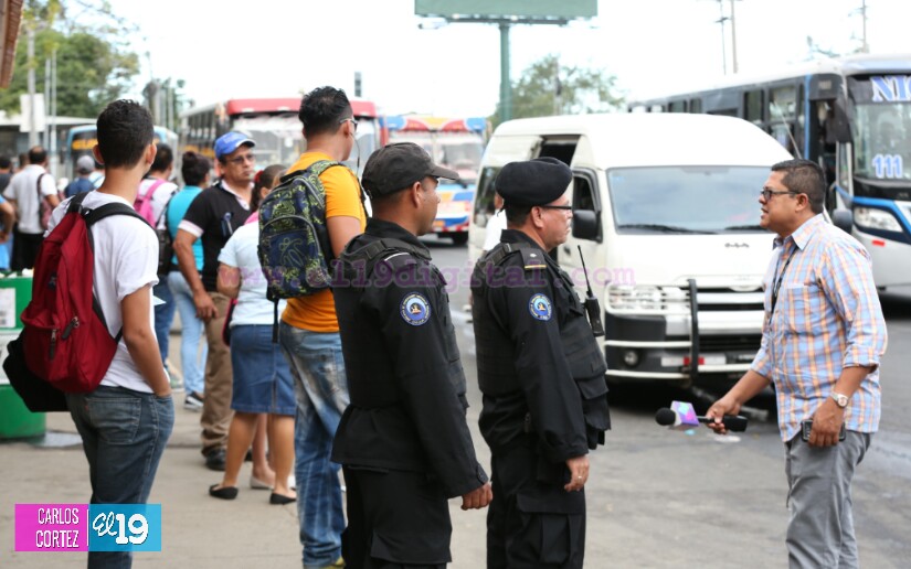 Sigue en marcha Plan de Seguridad en Managua