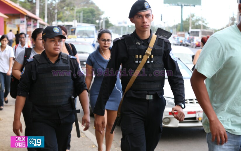 Sigue en marcha Plan de Seguridad en Managua
