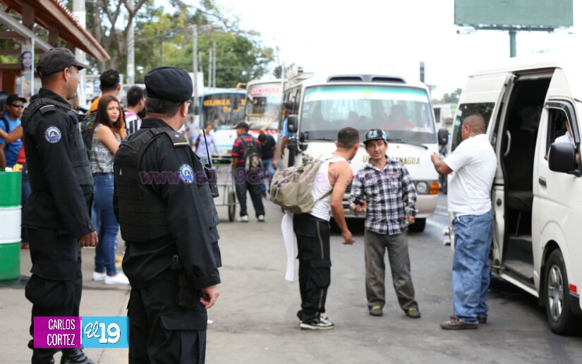 Sigue en marcha Plan de Seguridad en Managua