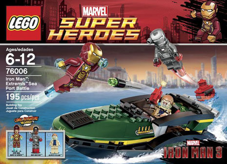 Lego 'revela' spoilers de «Iron Man 3» en sus cajas de juguetes sobre la película