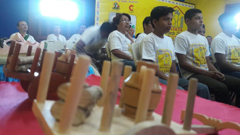 Clausura curso de artesanías tradicionales en Masaya