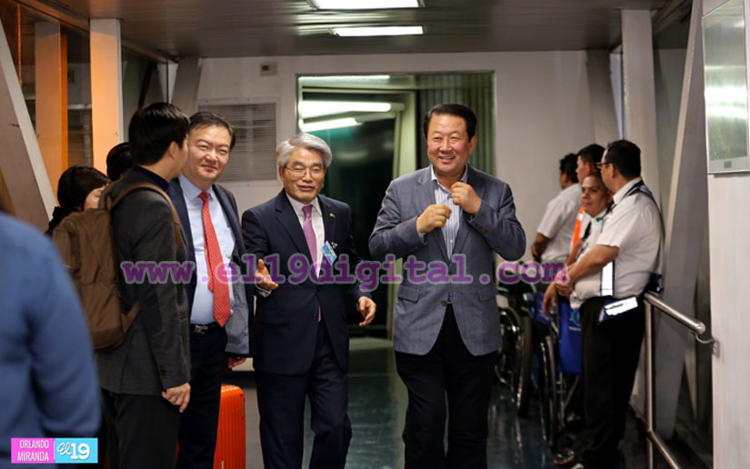 Llega a Nicaragua Vicepresidente de la Asamblea Nacional de la República de Corea (+FOTOS)