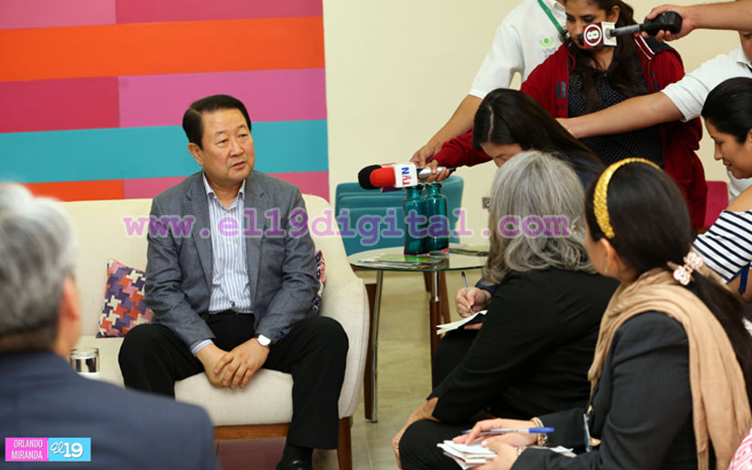 Llega a Nicaragua Vicepresidente de la Asamblea Nacional de la República de Corea (+FOTOS)