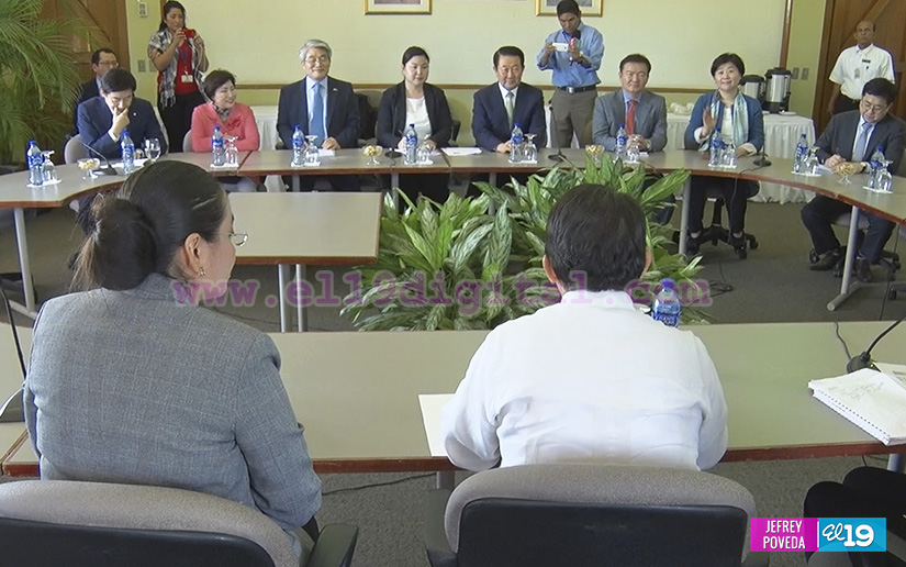Vicepresidente de Asamblea Nacional de Corea visita Cancillería de Nicaragua
