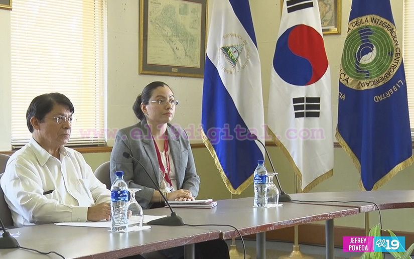 Vicepresidente de Asamblea Nacional de Corea visita Cancillería de Nicaragua