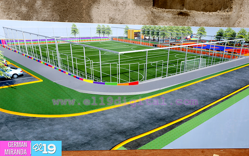 Avanza ampliación de Complejo Deportivo Hugo Chávez Frías
