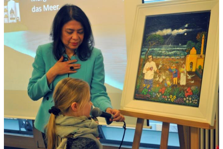 Se promueve lectura de obras de Rubén Darío en colegio berlinés “Schule am Wilhelmsberg”  