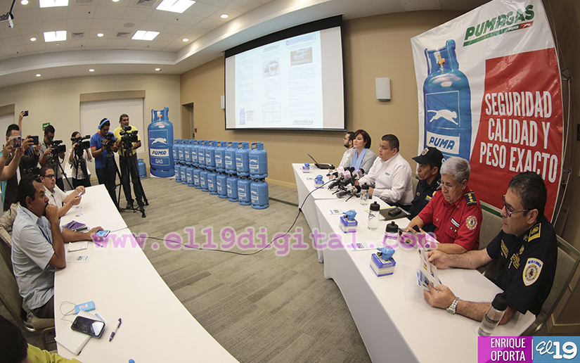 SINAPRED y Puma Energy promueven campaña de uso seguro de cilindros de gas