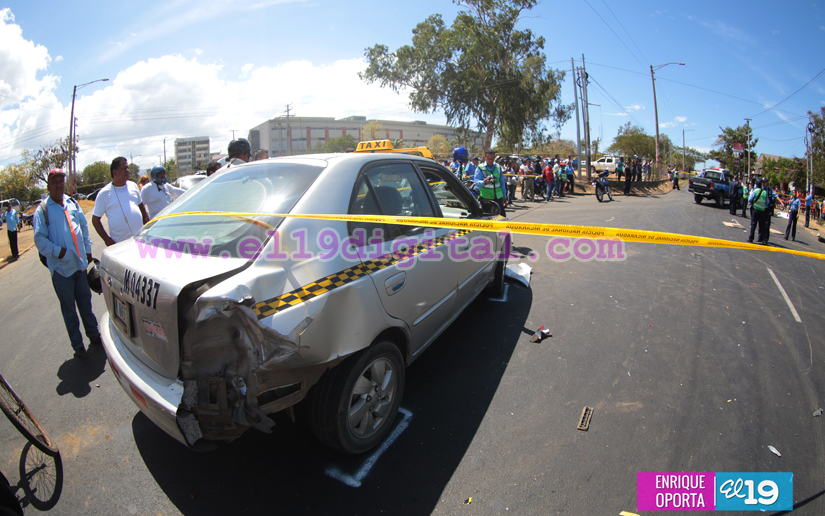 Oficial de la Policía Nacional pierde la vida en lamentable accidente de tránsito
