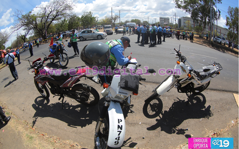 Oficial de la Policía Nacional pierde la vida en lamentable accidente de tránsito