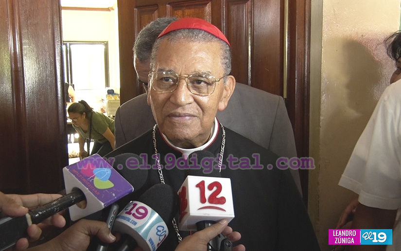 Cardenal Miguel Obando Bravo: "Sor Emilia deja una estela luminosa"