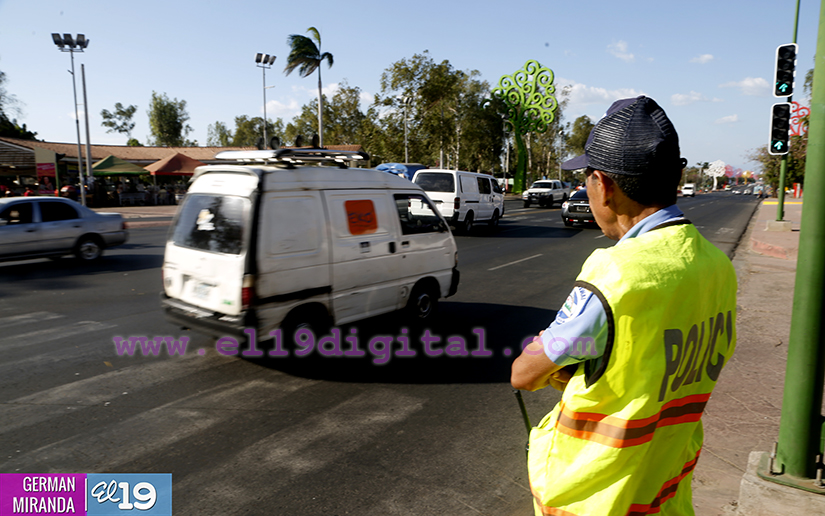 Policía Nacional ejecuta plan de seguridad en el mayor circuito turístico de Managua 
