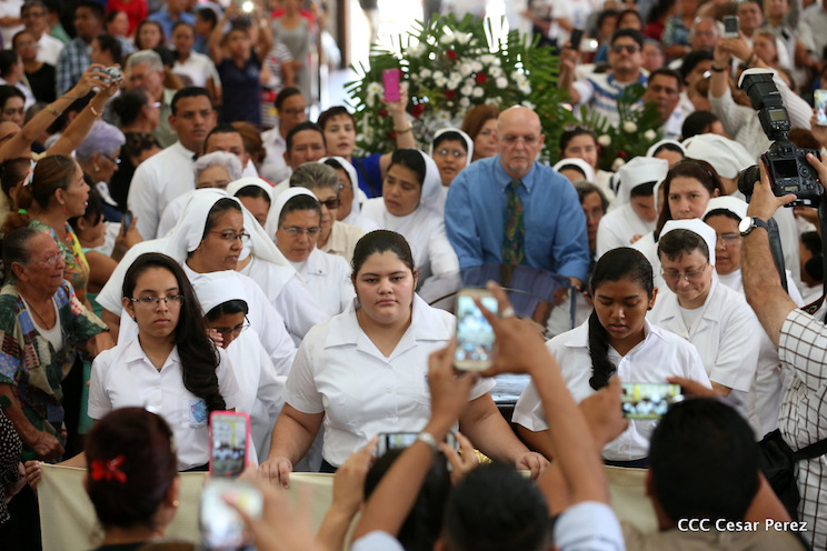 Ultimo adiós a Sor Emilia Rachela 