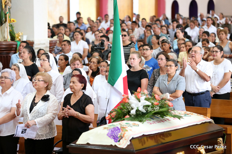 Ultimo adiós a Sor Emilia Rachela 