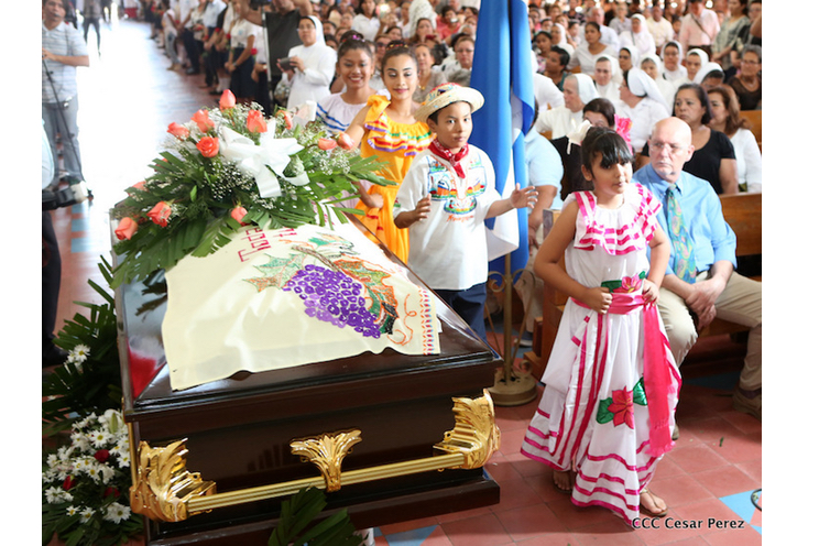 Ultimo adiós a Sor Emilia Rachela 